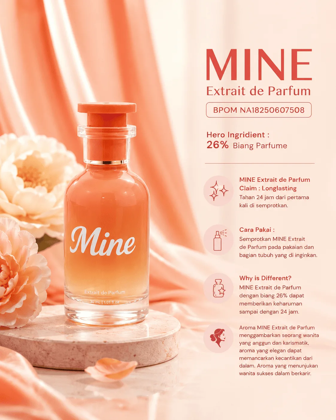 Parfum MINE - Extrait de Parfum