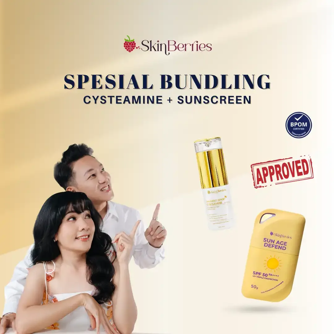 (Bundling) Radiant Xpert Cysteamine Serum + UV Protection Sunscreen 