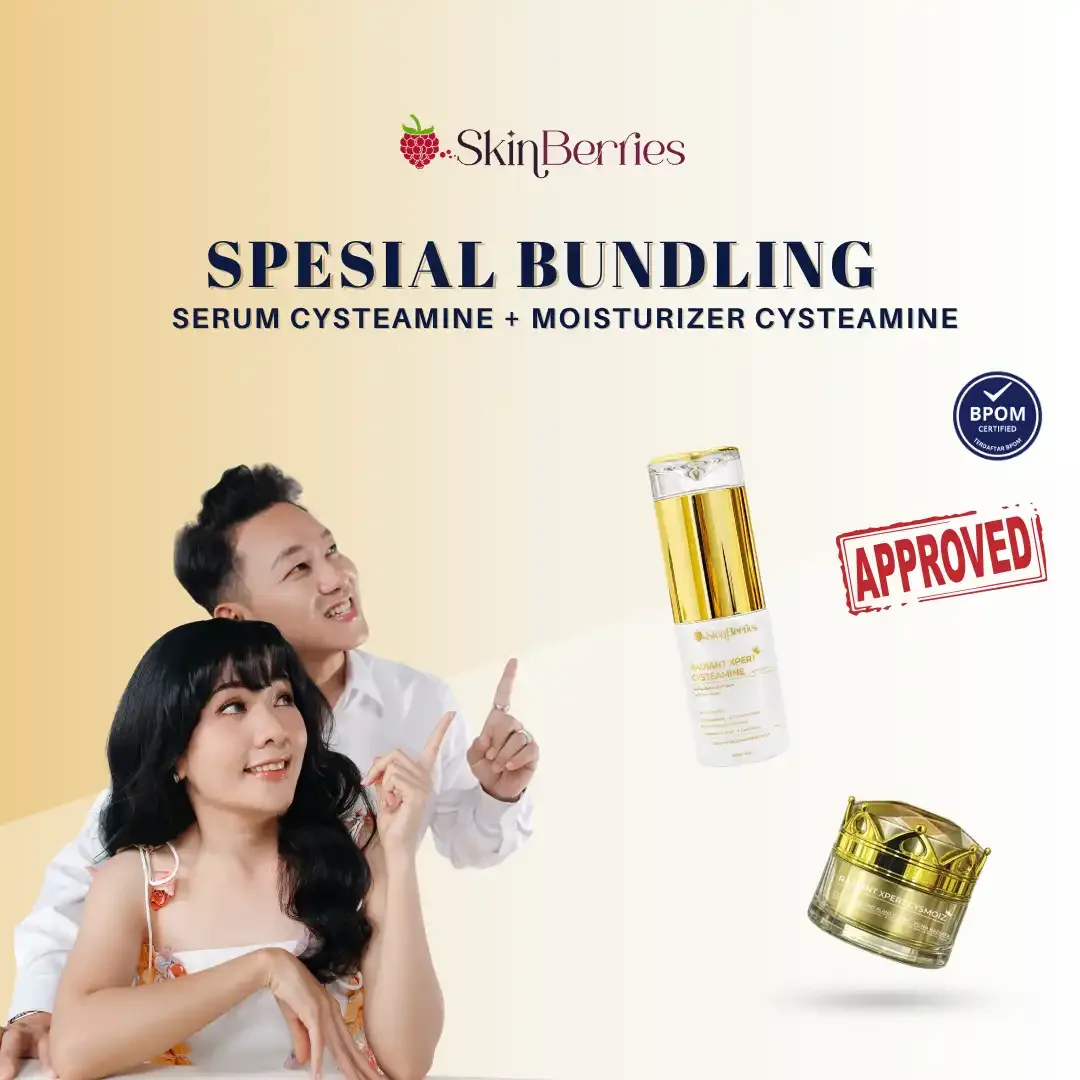 (Bundling) Radiant Xpert Cysteamine Serum & Cysteamine Moist (Night Routine Set)