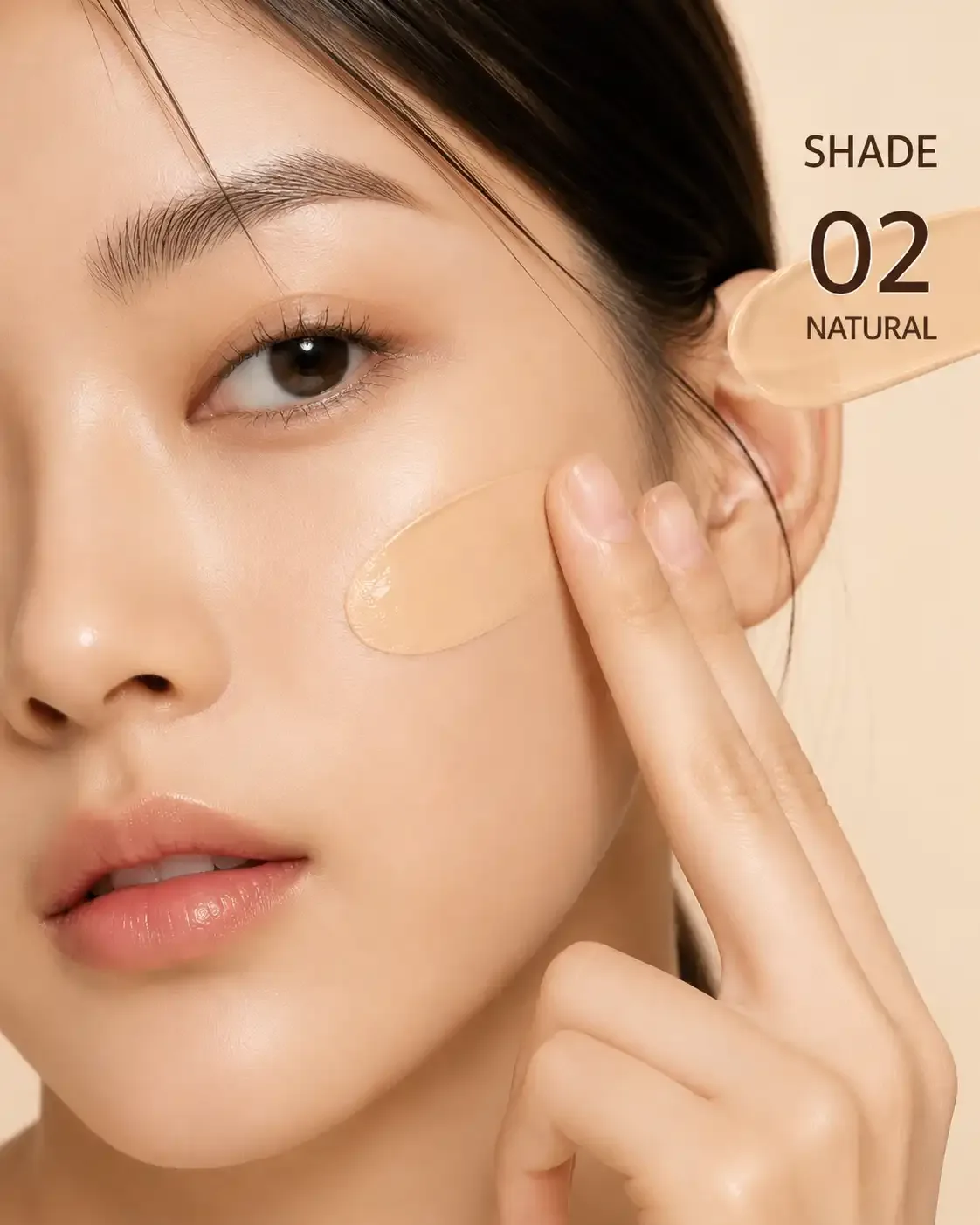 Tinted Sunscreen - Shade 02 Natural — foto 2